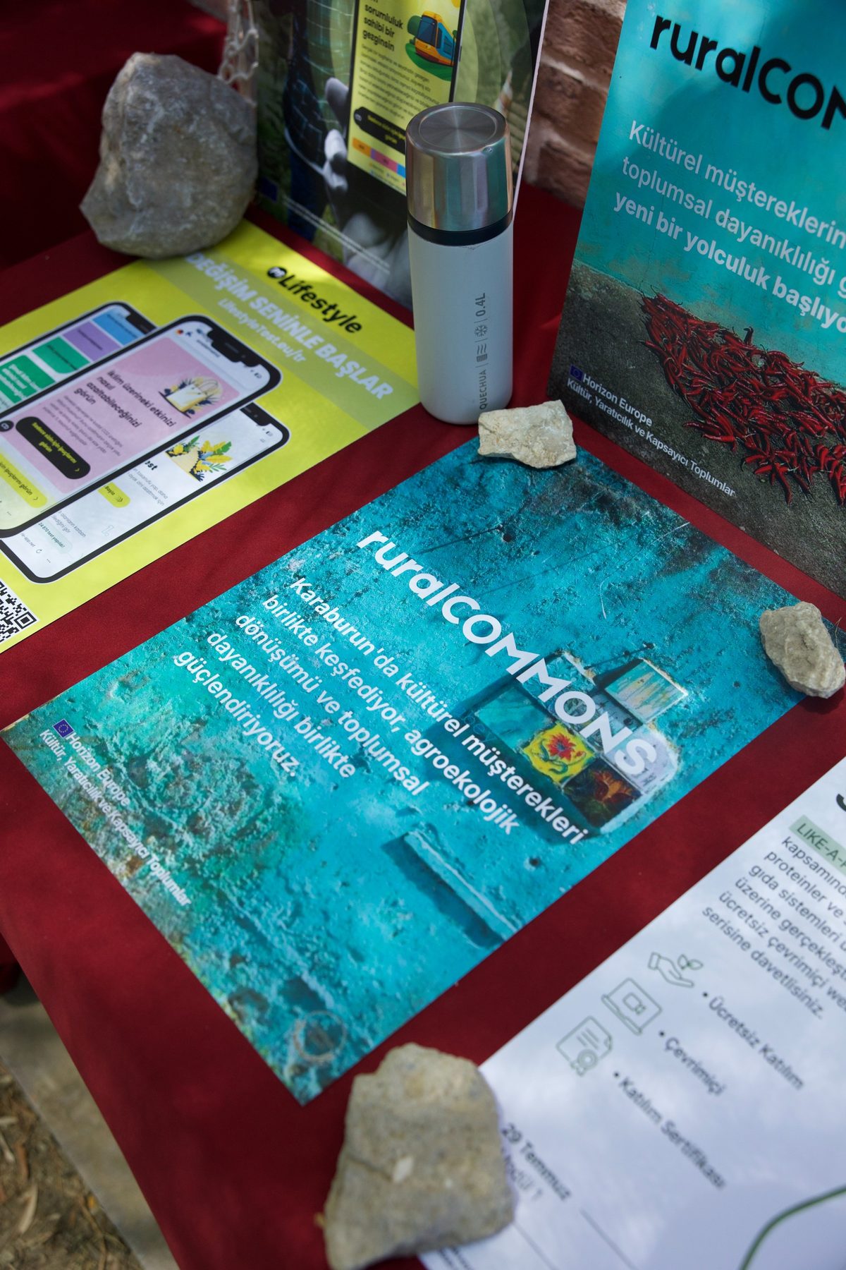 ruralCOMMONS ve PSLifestyle afişleri